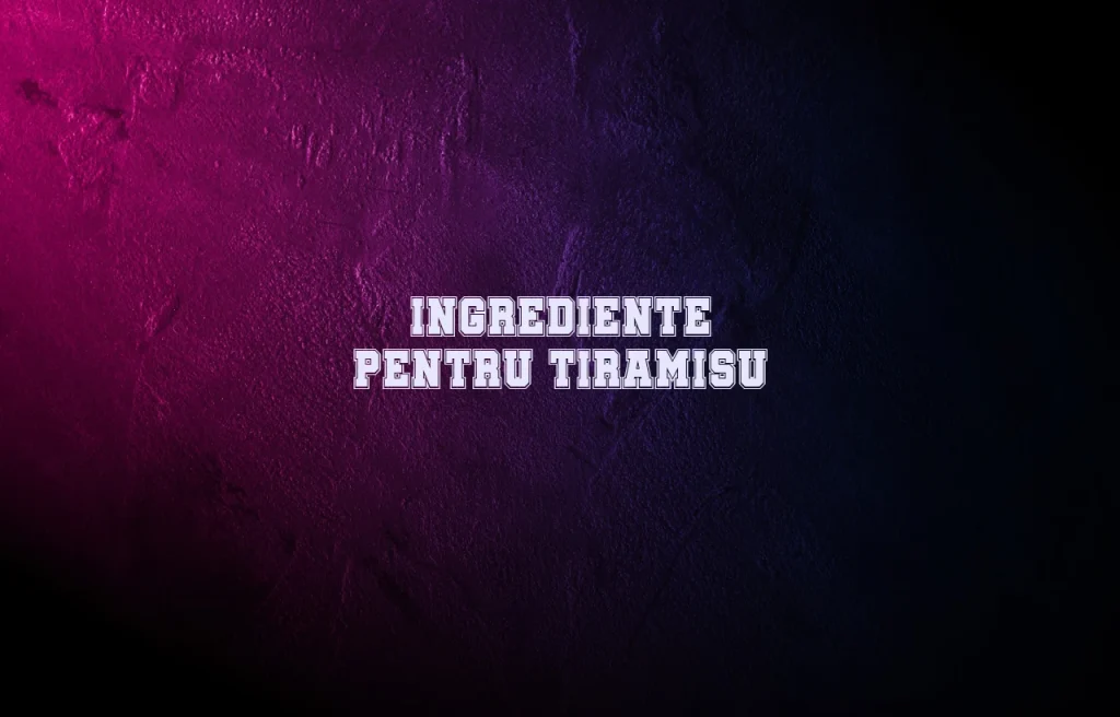 tiramisu ingrediente