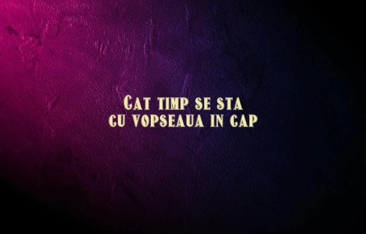 cat timp se sta cu vopseaua in cap