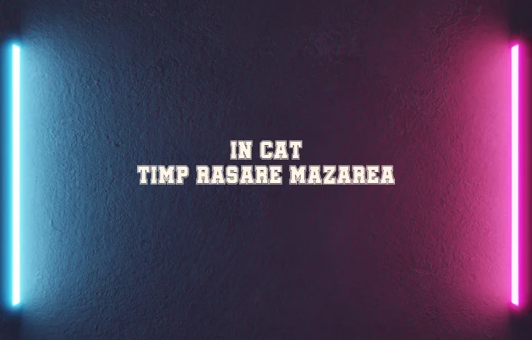 in cat timp rasare mazarea