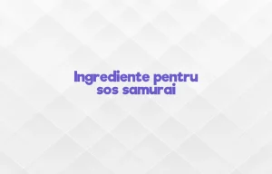 sos samurai ingrediente