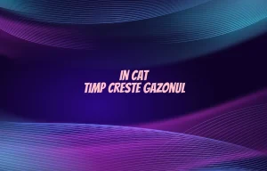 in cat timp creste gazonul